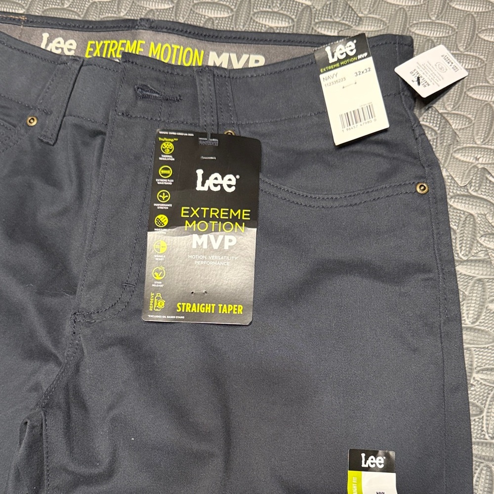 Lee Men's navy Trousers - Picture 3 of 4